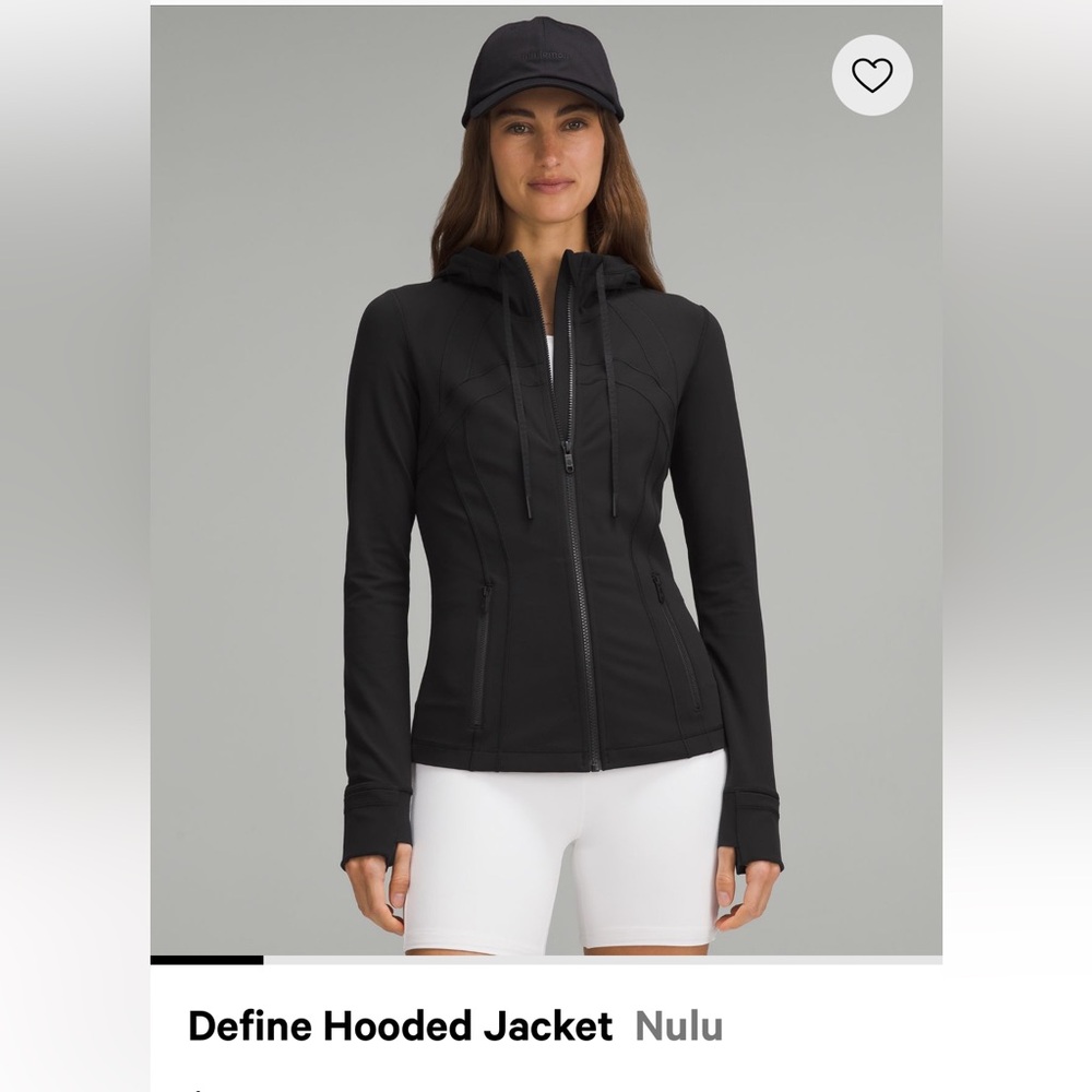 Lululemon Hooded Define Jacket w Mesh Vent